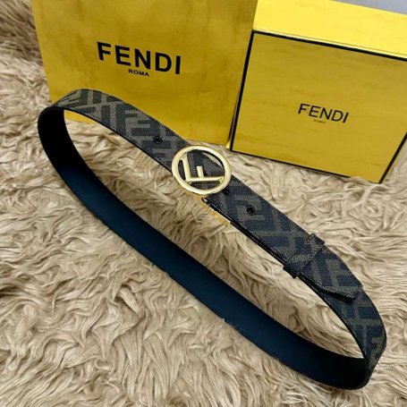 フェンディ メンズ ベルト FF 3.5cm