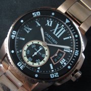 CARTIER カリブル ドゥ Asian 21600振動 自動巻き スモールセコンド カレンダー 国内即発
