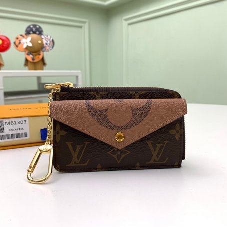 LOUIS VUITTON M69431 レクトヴェルソ カードケース モノグラム イエローフラワー サイズ:13x9.5x2.5cm