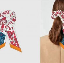 エルメス ヘアバンド シュシュ リボン
