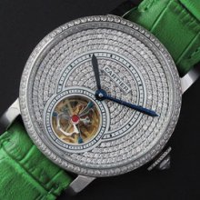 CARTIER ロトンド ドゥ 全面ダイヤ 店頭陳列品