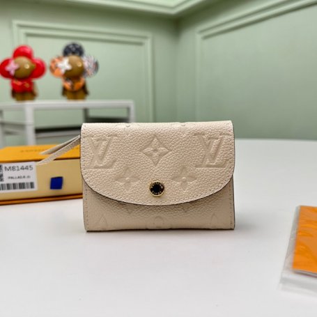 LOUIS VUITTON M81445 ロザリーゼロ財布 モノグラムアンプラント アイボリー サイズ:11x8x2.5cm