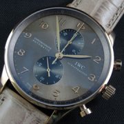 IWC ポルトギーゼ クロノグラフ 電池式 ポイント獲得