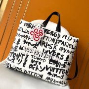 LOUIS VUITTON M40797 牛皮 グレンチェック ハンドバッグ 40x32x16cm サイズ:40x32x16cm