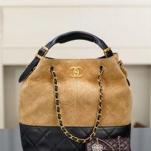 CHANEL 菱格紋 バケツバッグ クラシック 33×29×11cm サイズ:33×29×11cm