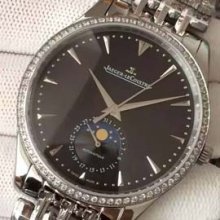 JAEGER-LECOULTRE 6時位置カレンダー ムーンフェイズ表示 売り切れ前入手