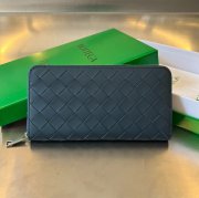 BOTTEGA VENETA BV 593217 メンズ編み財布 クラシック編み牛皮 19x10cm サイズ:19x10cm