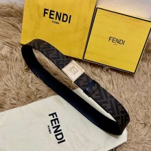 フェンディ メンズ ベルト 両面用 4.0cm
