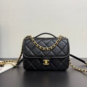 CHANEL 荔枝紋 ショルダーバッグ 24×18×6cm サイズ:24×18×6cm