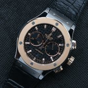 HUBLOT クラシックフュージョン エンボスブラック文字盤 激安ストア