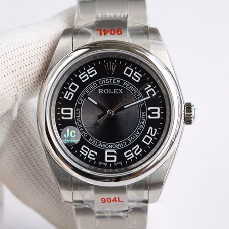 ROLEX 116034 オイスターパーペチュアル コンセントリック ブラック 販促