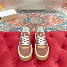 【LOUISVUITTON】新作スニーカーレザースニーカーキャンバススニーカーメンズ