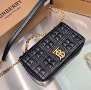 BURBERRY 2091 ラムレザー 斜め掛けバッグ TB 23x13cm サイズ:23x13cm