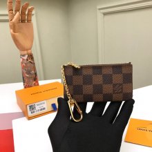LOUIS VUITTON N62658 コインキーケース ダミエエベン サイズ:12x7cm