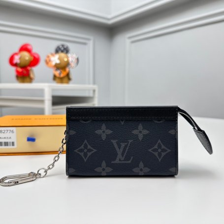 LOUIS VUITTON M82776 ボヤージュキーケース モノグラムエクリプス サイズ:12x7.5cm