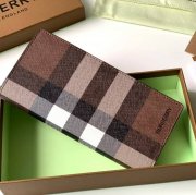 BURBERRY ヴィンテージチェックエコキャンバス長財布 サイズ:19x10x2.5cm