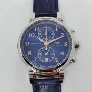 IWC ダヴィンチ クロノ IW393402 ブルー ローレウス コピー