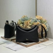 DIOR 1411 レター、パッチワーク ブラック、ゴールド ショルダーバッグ、ハンドバッグ 小 新作 28.0x24.0x8.0cm サイズ:28x24cm