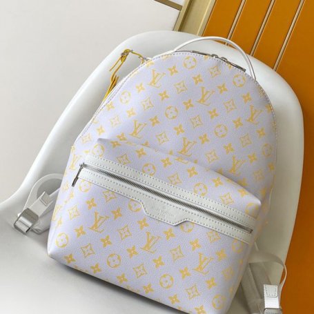 Louis Vuitton ディスカバリー リュック オールレザー ブラック M14673 サイズ:38x29x20cm