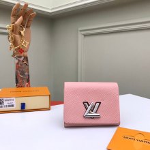 LOUIS VUITTON M62943 ツイスト長財布 エピ ピンク サイズ:12x9.6x2.5cm