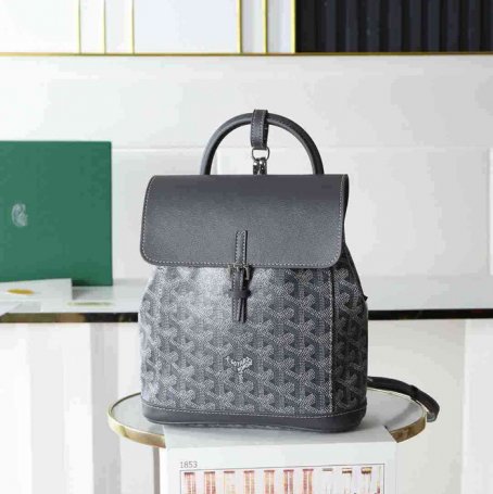Goyard ゴヤール アリン ミニリュック クラシックモノグラム ブラック 020194 サイズ:20x19cm
