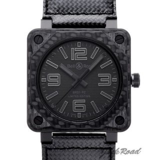 BELL＆ROSS ベル＆ロス 時計 BR01-92 カーボンファイバー ファントム【BR01-92-CARBON PHANT腕時計 N級品は業界で最高な品質！