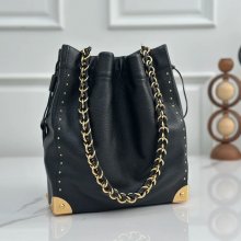 LOUIS VUITTON M29391 牛皮 モノグラム ブラック 斜め掛けバッグ レディース斜め掛けチェーン 27x23cm サイズ:27x23cm