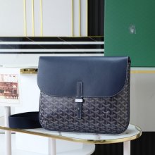 GOYARD クルシエメッセンジャー 青 サイズ:32x25cm