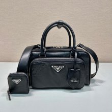 PRADA 1BB099 ボストンバッグ ランウェイ サイズ:24x12.5cm