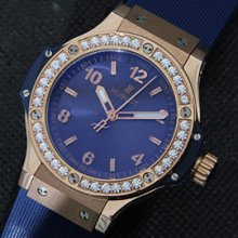 HUBLOT ビッグバン レディースサンモリッツ 361.SE.2010.RW.1104 ベゼルダイヤ