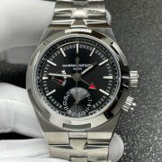 VACHERON CONSTANTIN 7900V/110A-B546 オーヴァーシーズ デュアルタイム ブラック お買い物楽しい