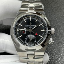 VACHERON CONSTANTIN 7900V/110A-B546 オーヴァーシーズ デュアルタイム ブラック お買い物楽しい