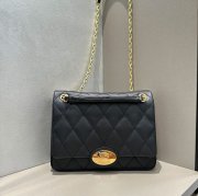 BURBERRY 2471 カーフスキン ゴールド 斜め掛けバッグ カーフスキン 27x21cm サイズ:27x21cm