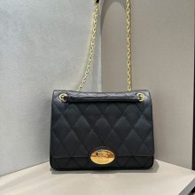 BURBERRY 2471 カーフスキン ゴールド 斜め掛けバッグ カーフスキン 27x21cm サイズ:27x21cm