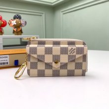 LOUIS VUITTON N60498 レクトヴェルソ カードケース ダミエアズール ピンク サイズ:13x9.5x2.5cm