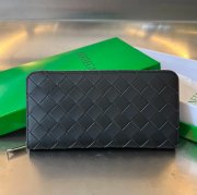 BOTTEGA VENETA BV 593217 メンズ編み財布 クラシック編み牛皮 19x10cm サイズ:19x10cm
