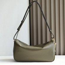 GUCCI 860787 カーフレザー、レザー グリーン ショルダーバッグ 馬銜 32x17x12cm サイズ:32x17x12cm