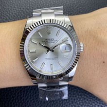 ROLEX M126334 CLEAN製 41mm シルバー 2024市場最高品質
