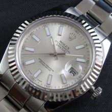 ROLEX デイトジャスト シルバーダイヤル 24時間受注