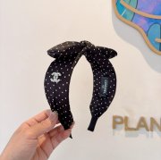 シャネル スタイル ヘアバンド ドット