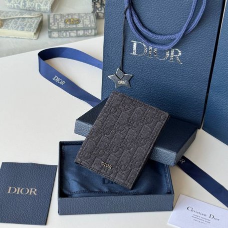 DIOR H016-H020 サドルパスポートケース オブリーク サイズ:10x13.3cm
