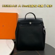 HERMES ピュアブラック ハンドバッグ 新作 セミハンドメイド 35×31×10cm サイズ:35×31×10cm