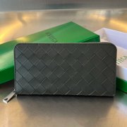 BOTTEGA VENETA BV 593217 メンズ編み財布 クラシック編み牛皮 19x10cm サイズ:19x10cm