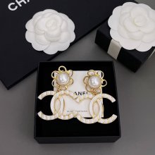 シャネル スタイル ピアス ストライプ