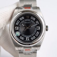 ROLEX 116034 オイスターパーペチュアル コンセントリック ブラック 販促
