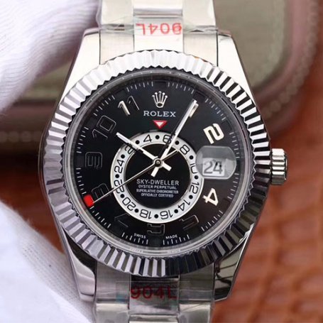 ROLEX スカイドゥエラー 326939 ブラック 9001搭載