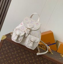 Louis Vuitton バックアップ リュック オールレザー カラフル M15113 サイズ:22x20x14cm