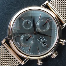 IWC ポルトフィーノ クロノグラフ ASAIN 7750 自動巻き