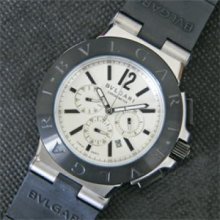 BVLGARI ディアゴノ クロノグラフ クォーツ搭載