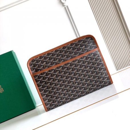 GOYARD ジュヴァンス 大洗面ポーチ 棕 サイズ:29.5x23x7.5cm